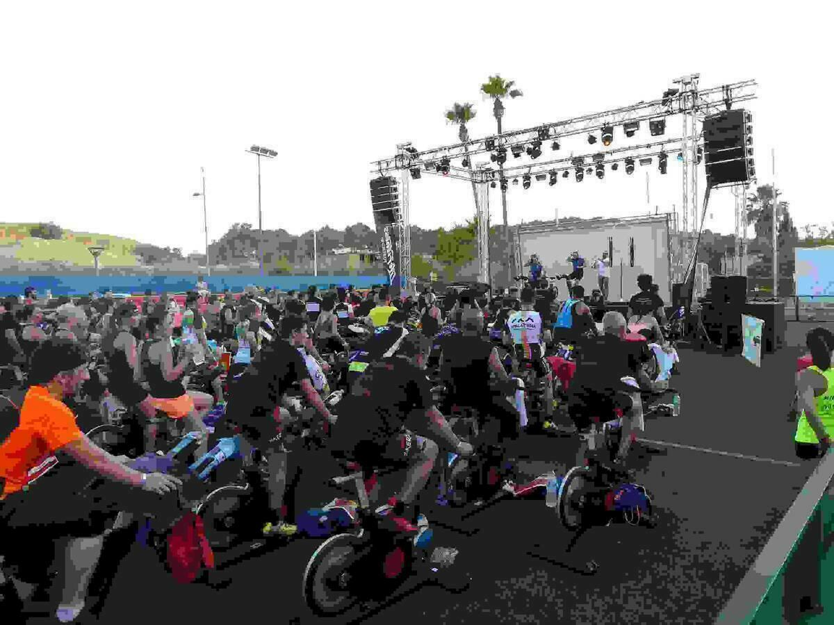 250 riders pedalearon en Evo Ride de La Nucía