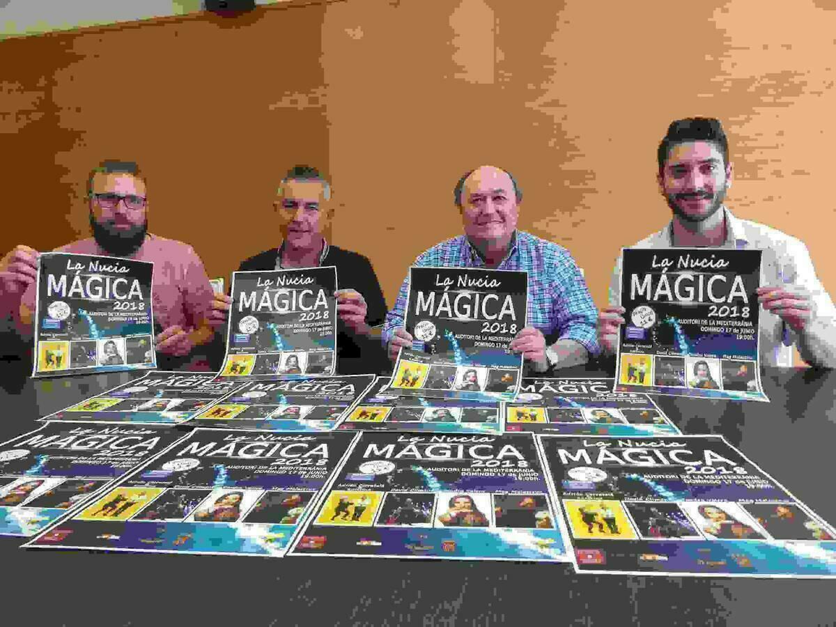La Nucía · Gala de Magia con David Climent, Malastruc y Adrián Carratalá este domingo