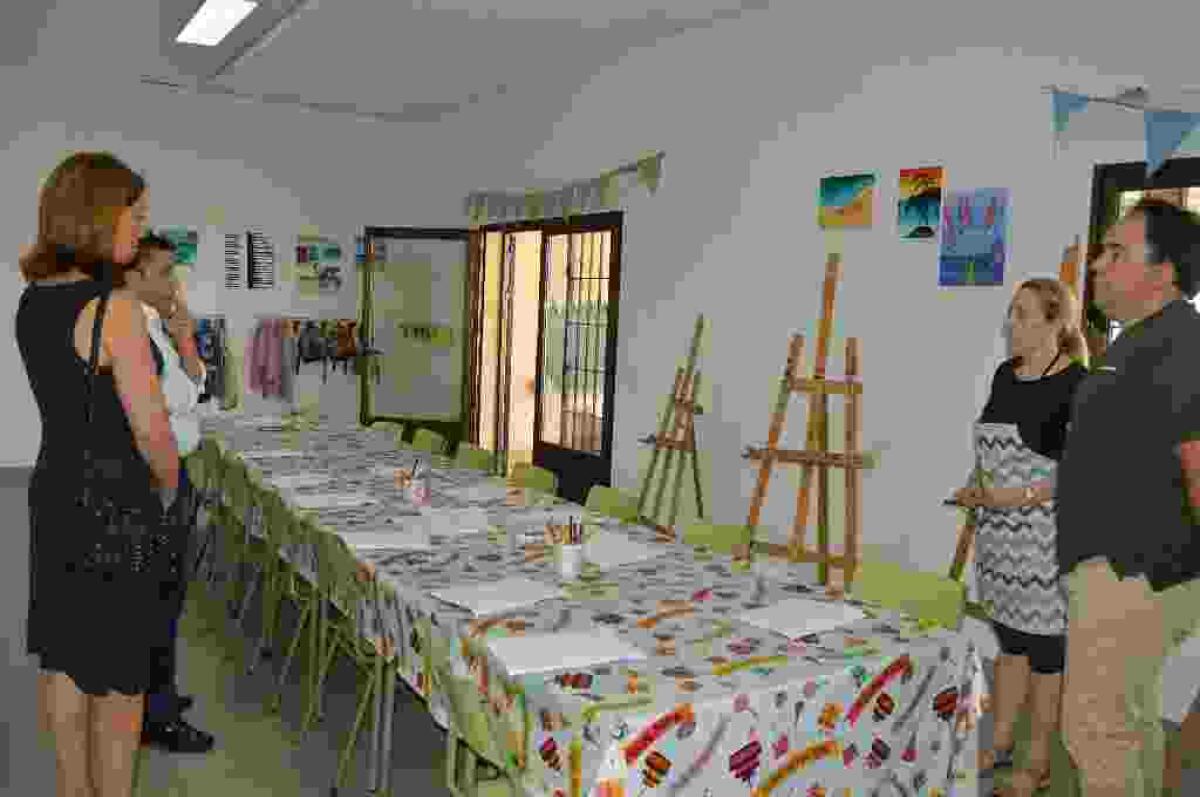 Comienza el “campus d’art d’estiu” en el Centro de Formación del Bulevar de Finestrat