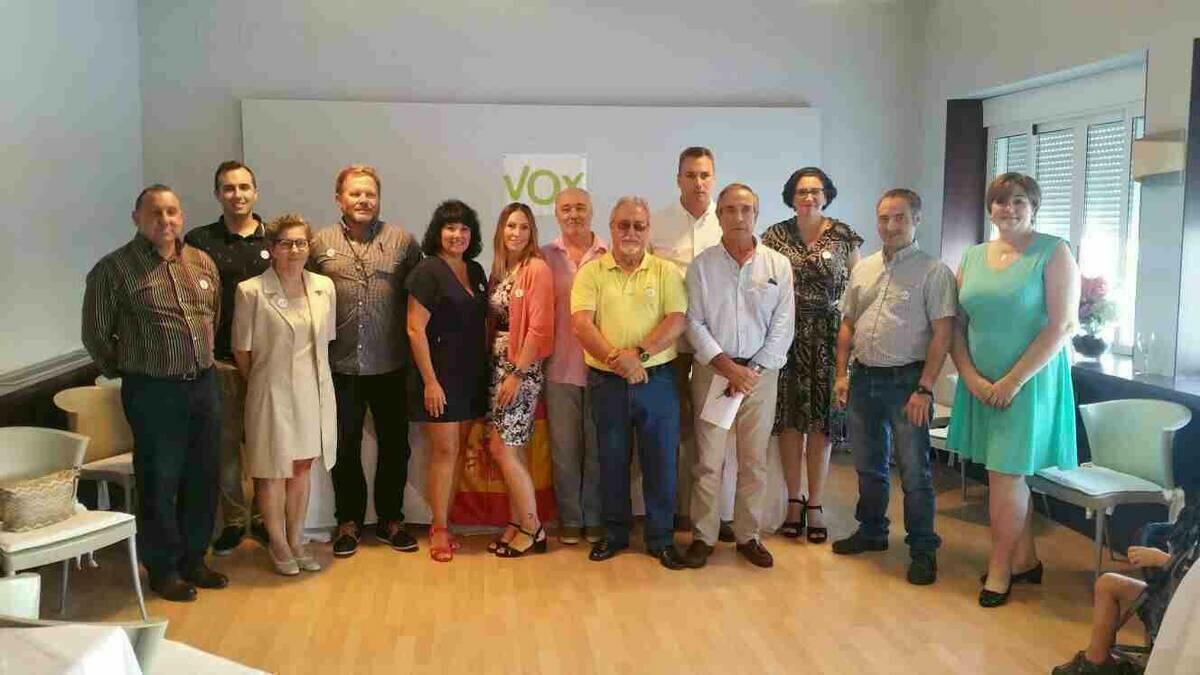 VOX Alicante presentó a sus coordinadores