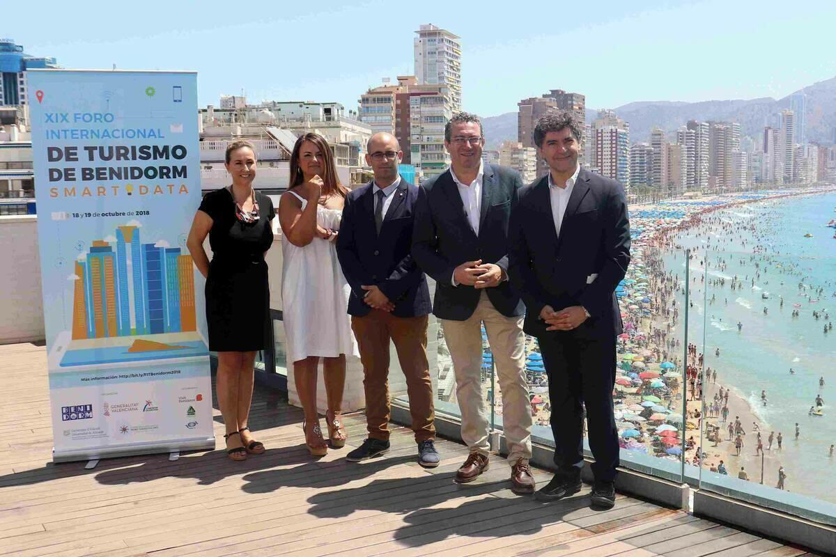 Benidorm · El XIX Foro Internacional de Turismo se centrará en el ‘smart data’ y su gestión para la mejora de los destinos turísticos