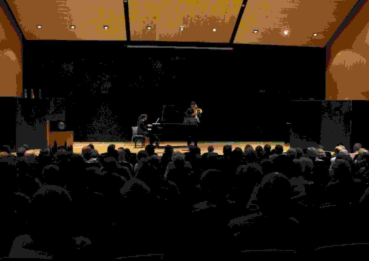 Benidorm · Un concierto de trombón y piano pone el broche de oro al ciclo ‘Grandes Recitales 2017’