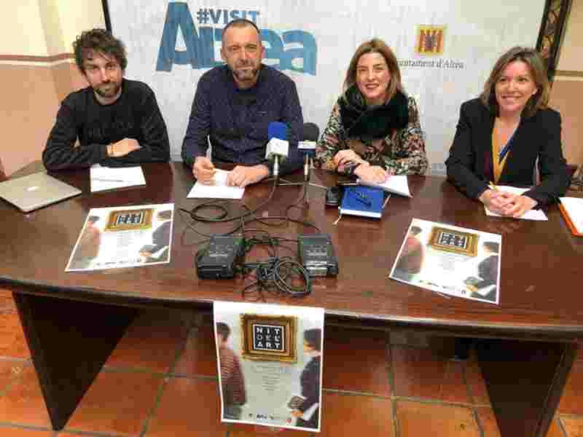 Altea · La Concejalía de Cultura de Altea presenta una convocatoria de proyectos para participar en La Nit de l’Art 2018
