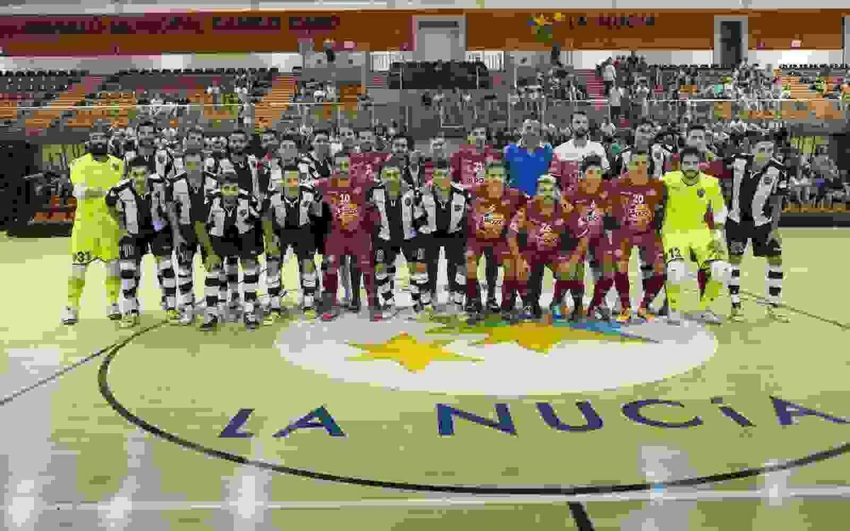 El Pozo Murcia FS ganó al Levante UD ante 700 personas en La Nucía