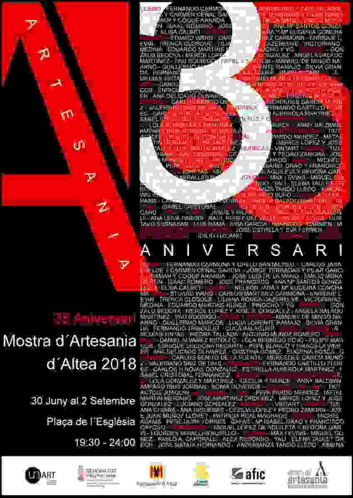 Altea · La Mostra d’Artesania cumple 35 años