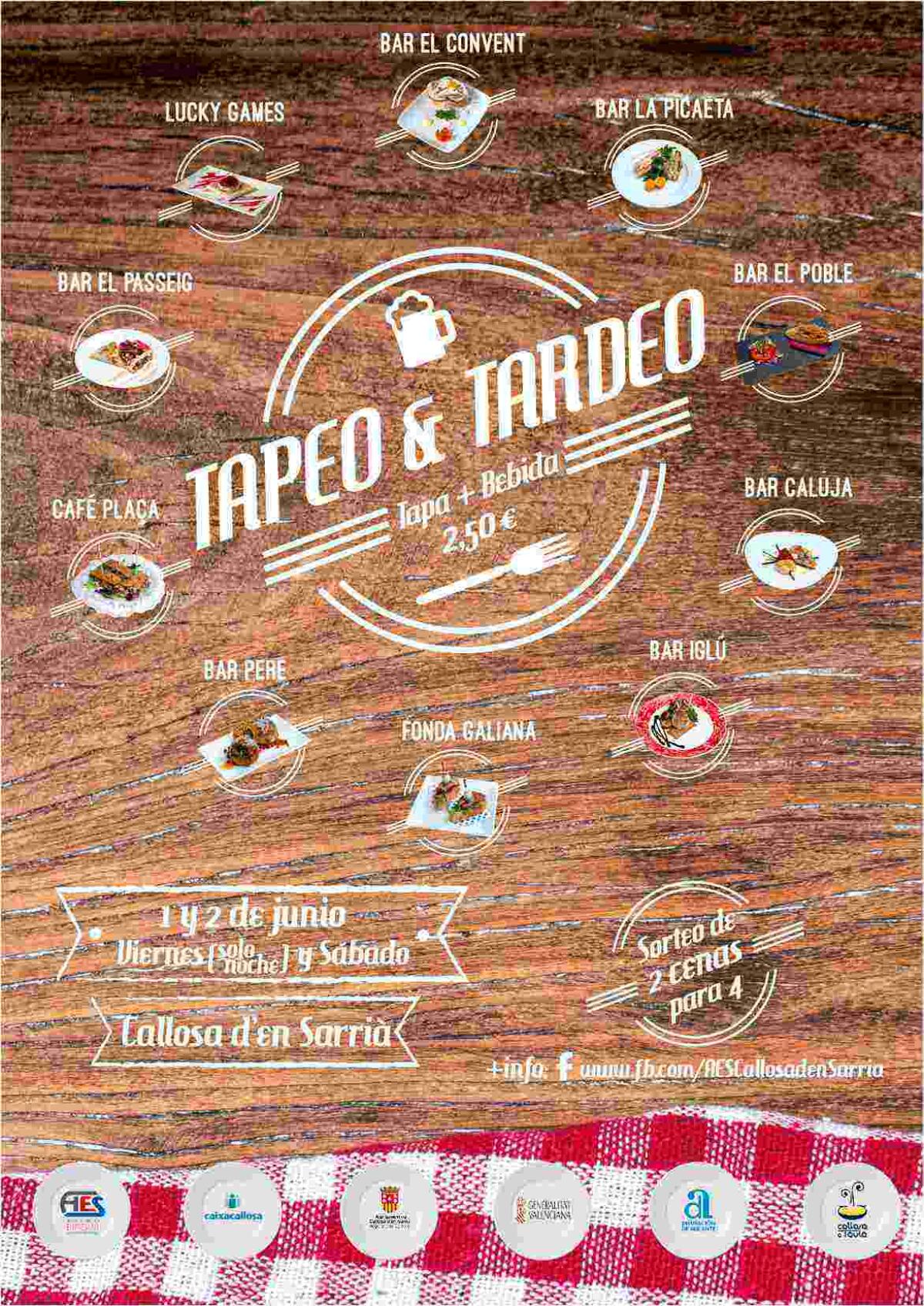   Callosa d’en Sarrià celebra este fin de semana la ruta Tapeo & Tardeo