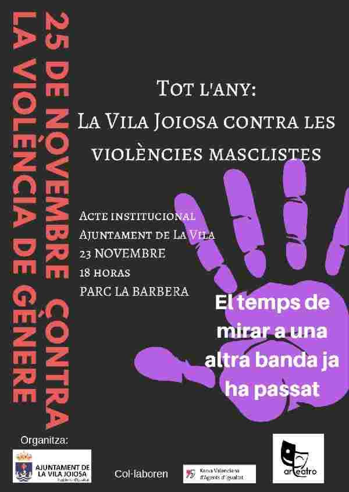 La Concejalía de Igualdad pone en marcha una campaña de sensibilización ciudadana en varios idiomas contra las violencias machistas en torno al 25 de Noviembre 