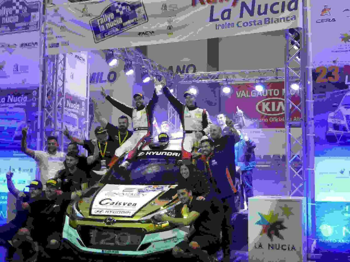 El Nacional de Rallyes llega “abierto” a La Nucía tras el triunfo de Fuster