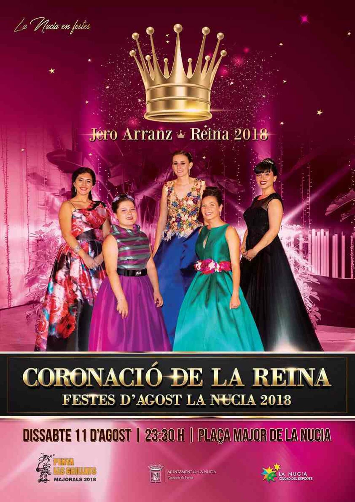 La Nucía · Jero Arranz Lledó será coronada como reina de las fiestas el próximo sábado 