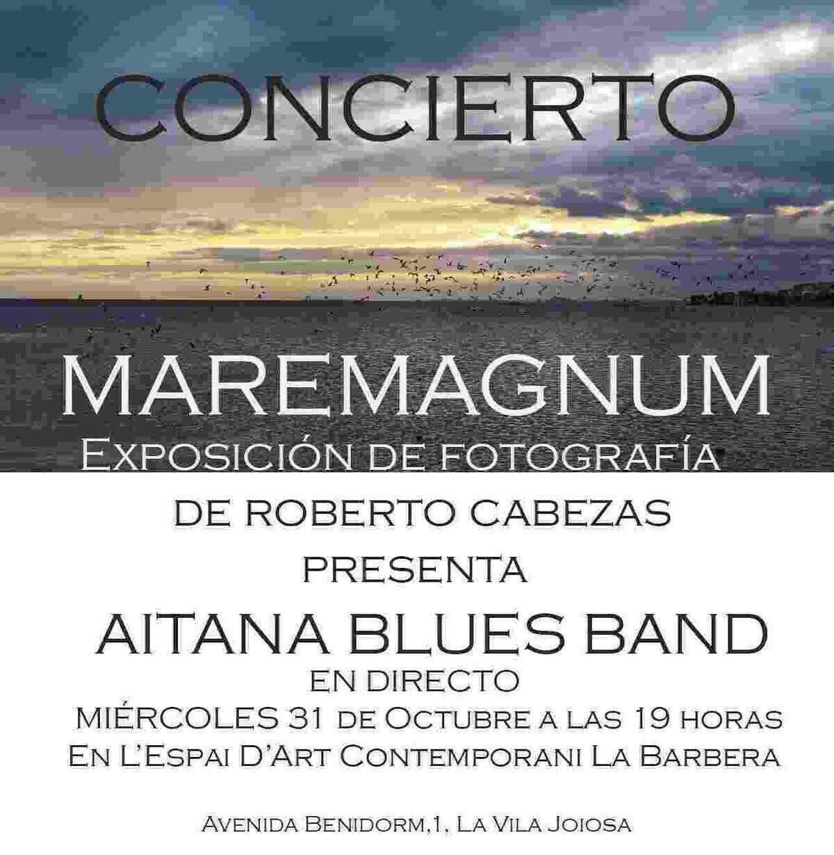 La Vila · Cultura organiza un concierto de Aitana Blue Band para presentar la exposición ‘Maremágnum’