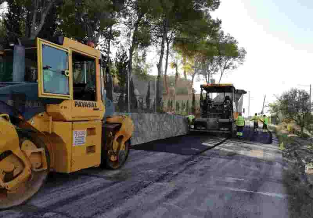 Infraestructuras inicia un plan de asfaltado que beneficiará a diversas vías de Altea