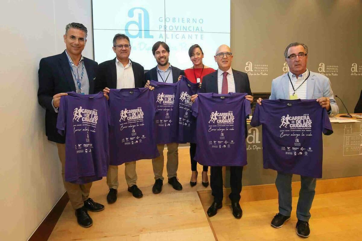 El Gobierno Provincial muestra su apoyo a la lucha contra el cáncer de páncreas sumándose a la Carrera de las Ciudades
