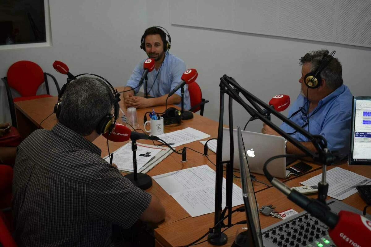 Redifusión de la entrevista a Santiago Abascal, presidente de Vox, del 23/06/17