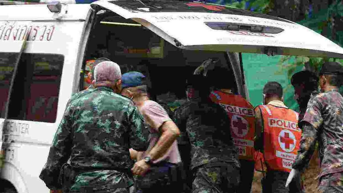 Cuatro niños más fueron rescatados de la cueva de Tailandia este lunes 