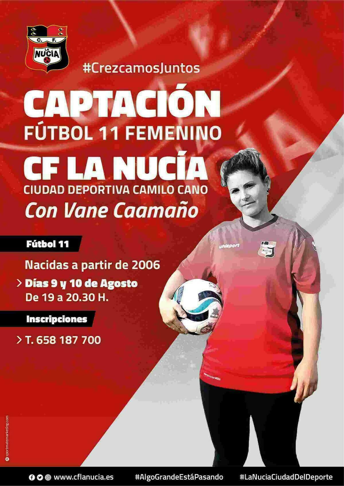 C.F La Nucía apuesta por el fútbol femenino 
