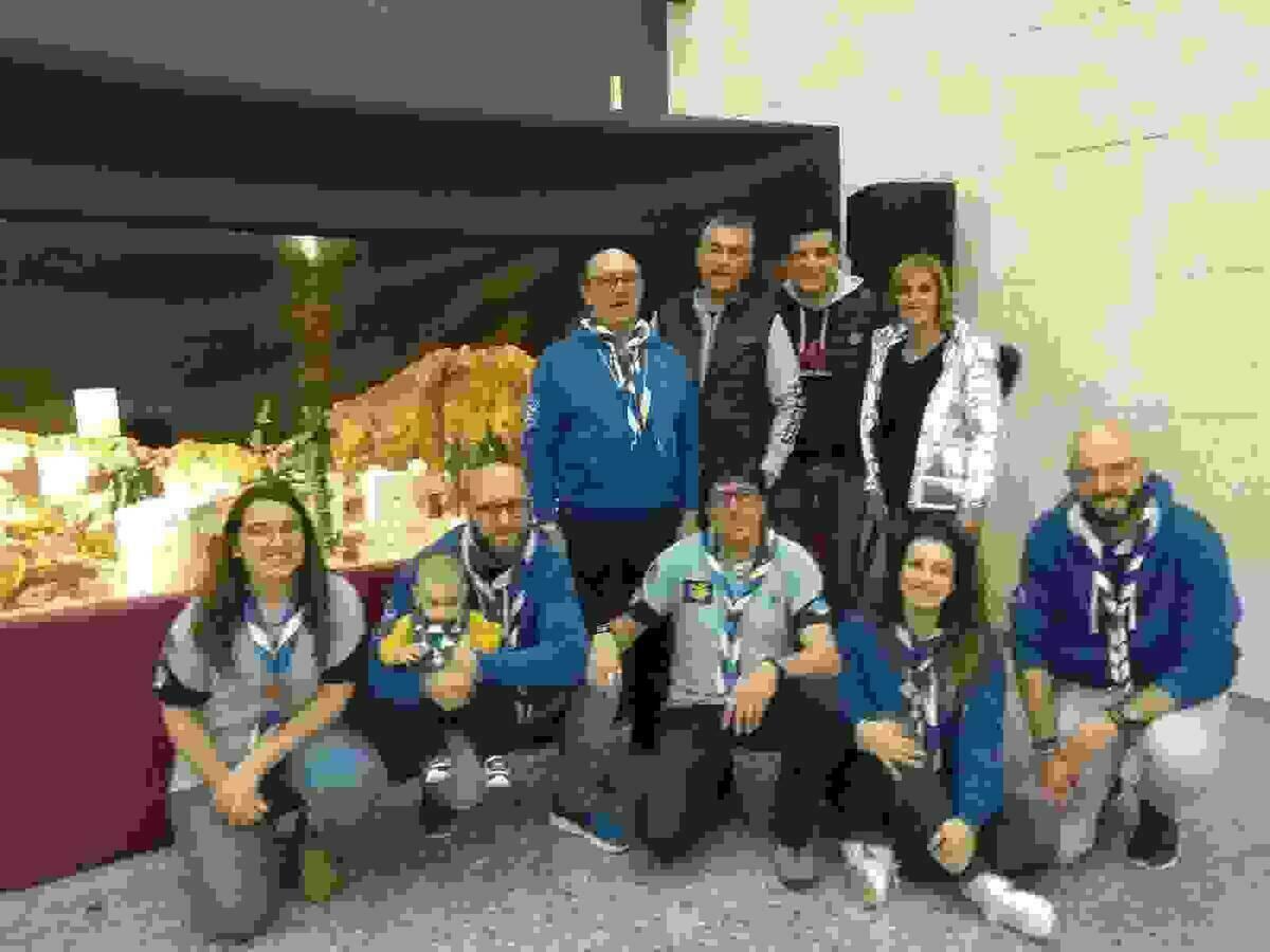El Grup Scout de La Nucía inaugura su Belén en l’Auditori