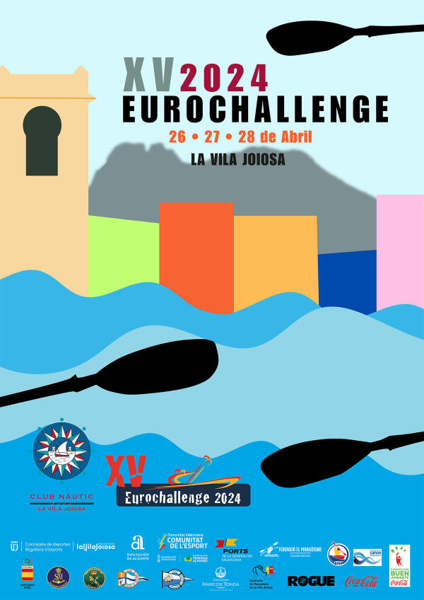 Los mejores palistas de kayak de mar del mundo compiten este fin de semana en la 15 edición de la Eurochallenge en Villajoyosa